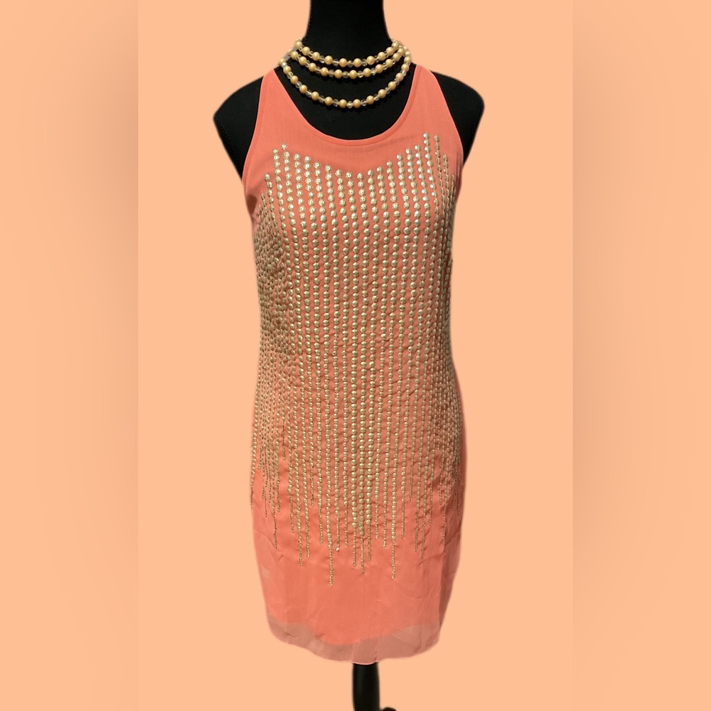 Peachy summer dress